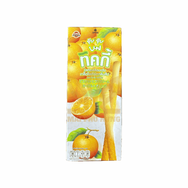 Bánh que Ticky hộp vị cam 18g