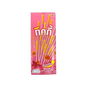 Bánh que Ticky vị dâu hộp 18g
