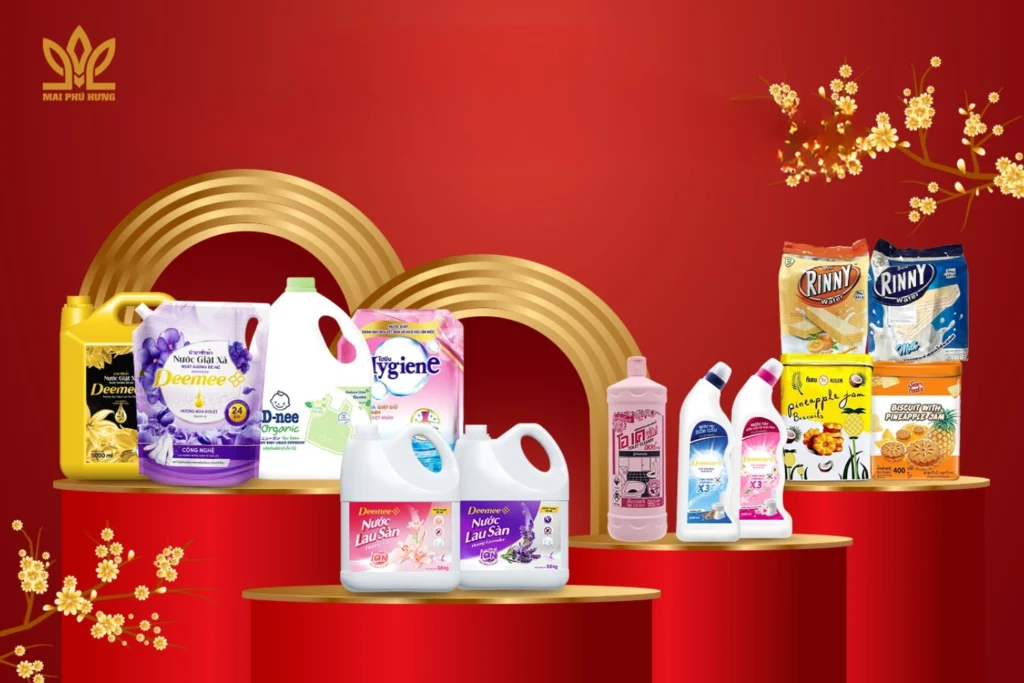 Các sản phẩm tiêu dùng nổi bật tại Mai Phú Hưng